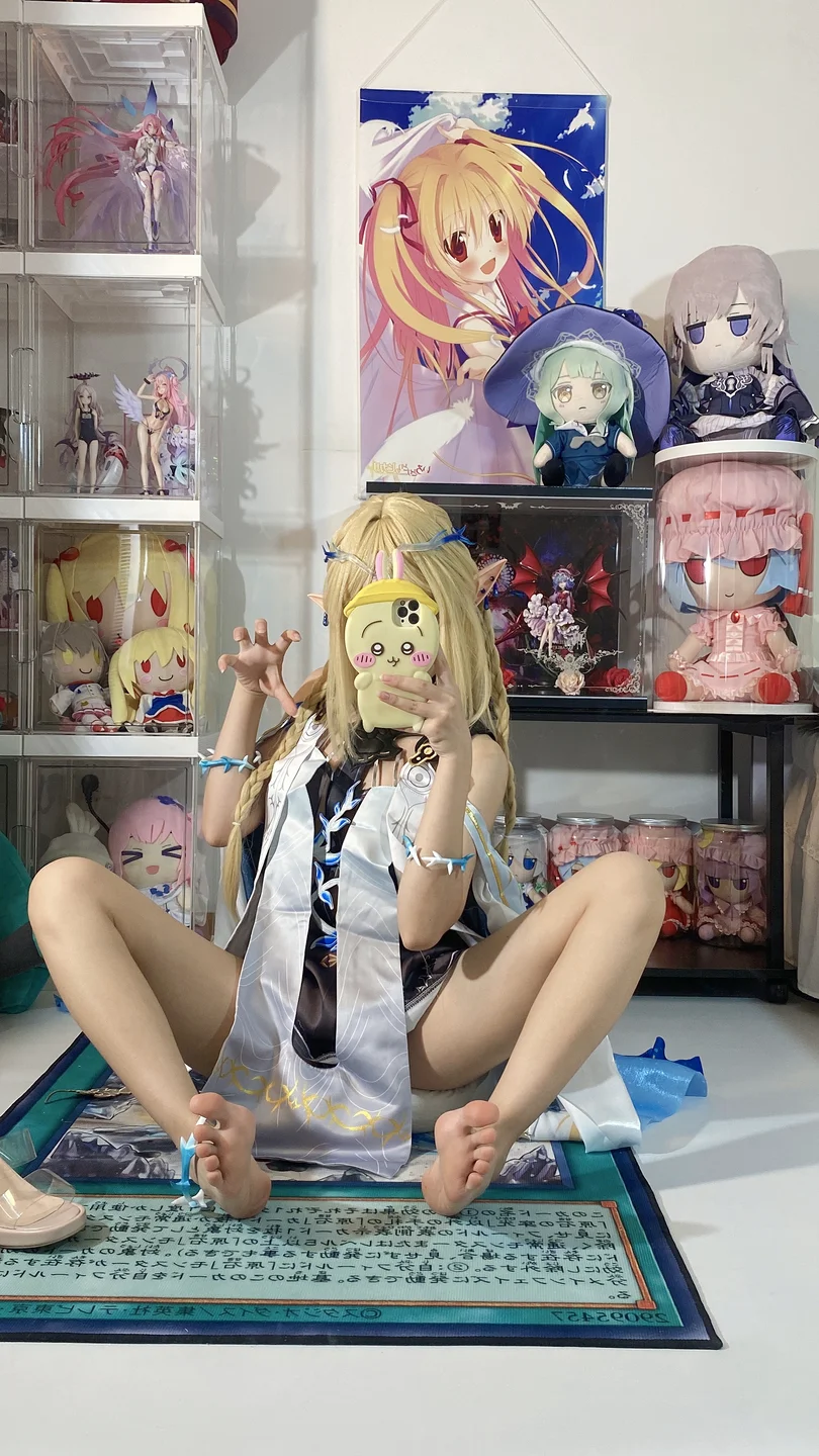 白栎Shirly - No.006 鸣潮·卡提希雅 [66P,8V-1.17GB] tg@simisebaisi 【丝足阁】010.webp